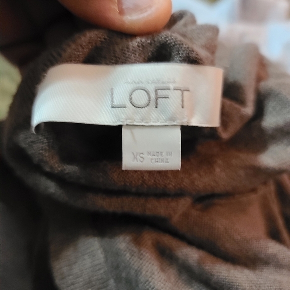 LOFT  Cardigan sweater size xsmall - Picture 4 of 6